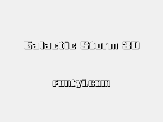 Galactic Storm 3D