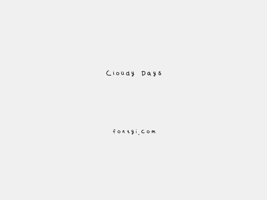 Cloudy Days