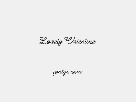Lovely Valentine