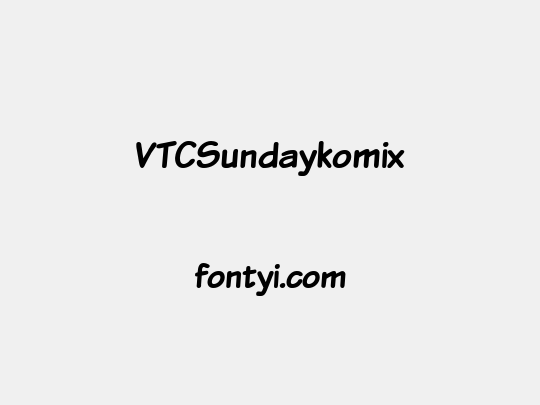 VTCSundaykomix