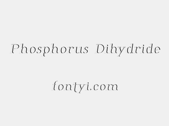 Phosphorus Dihydride