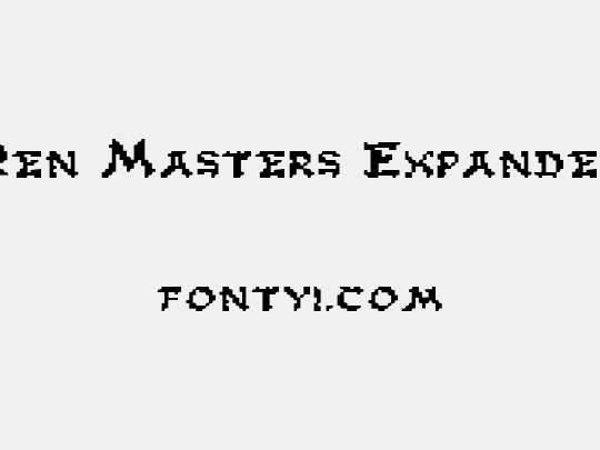 Zen Masters Expanded