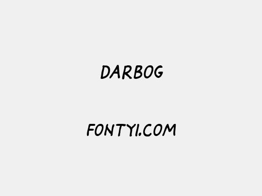 Darbog