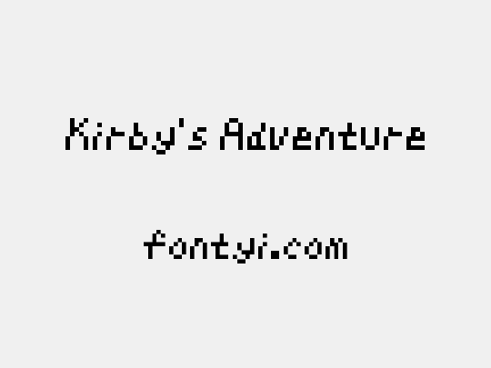 Kirby's Adventure