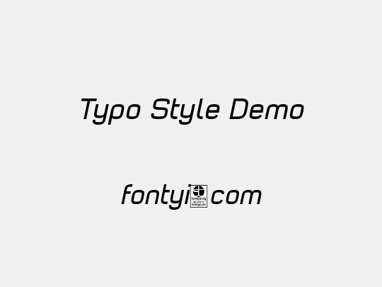 Typo Style Demo