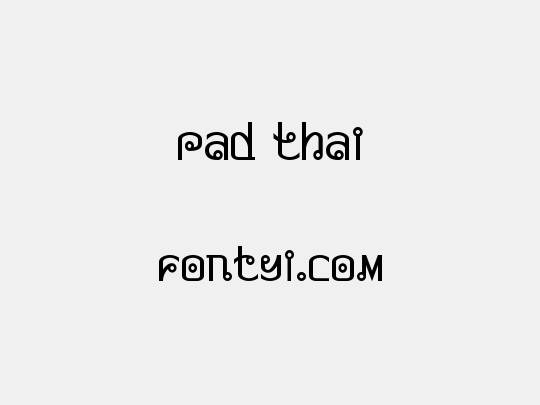 Pad Thai