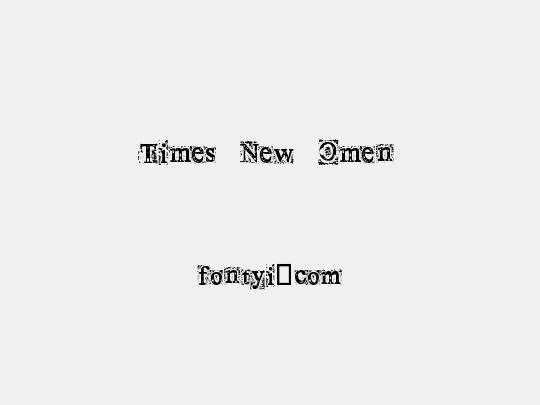 Times New Omen