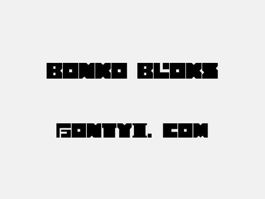 Bonko Bloks