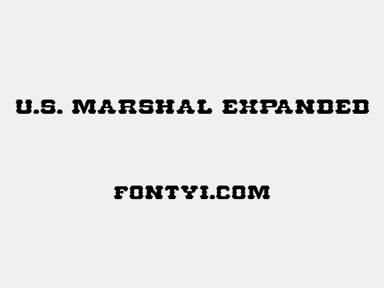 U.S. Marshal Expanded