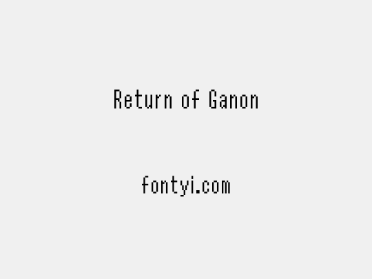 Return of Ganon