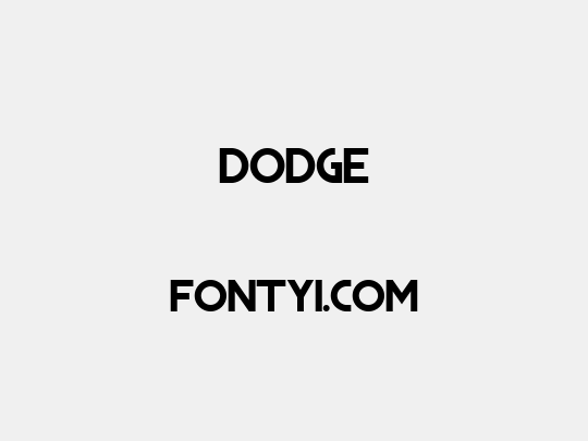 DODGE