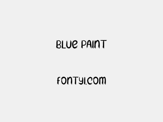 Blue Paint
