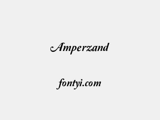 Amperzand