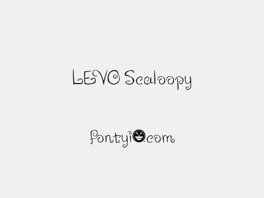 LEVO Scaloopy