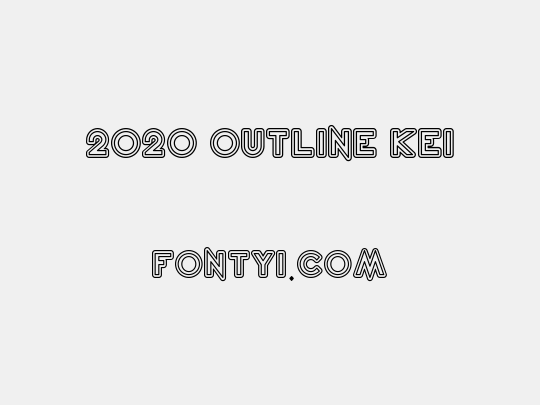 2020 Outline Kei