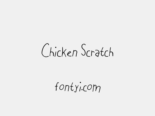Chicken Scratch