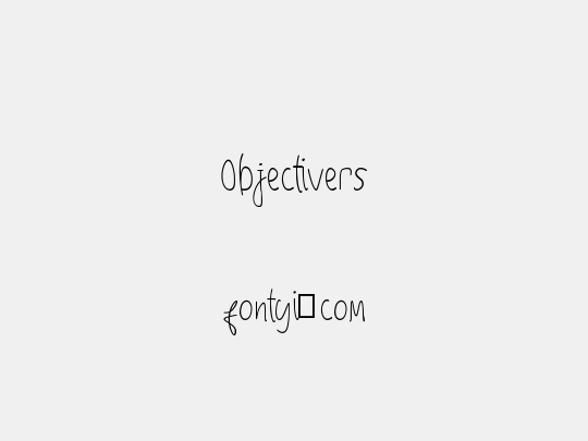 Objectivers