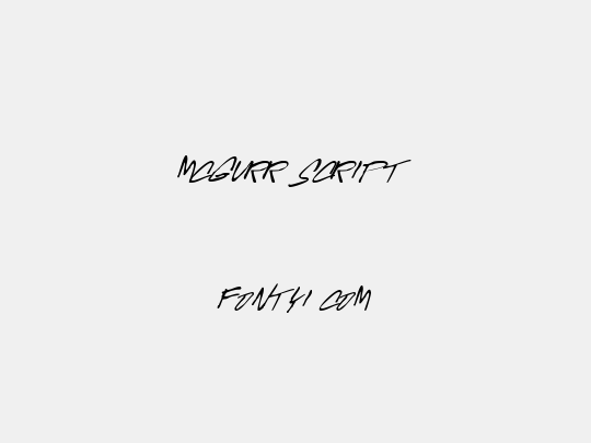 McGurr Script