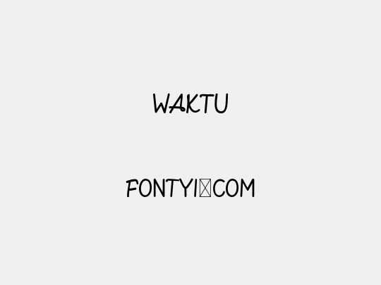 WAKTU