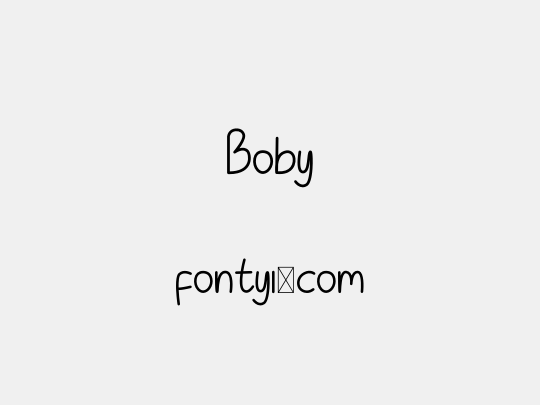 Boby
