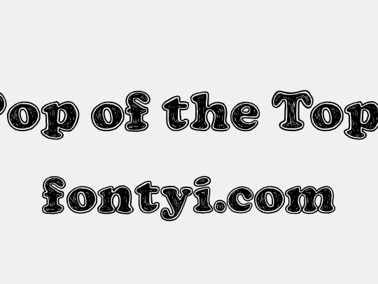 Pop of the Tops