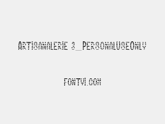 Artisanalerie 3_PersonalUseOnly