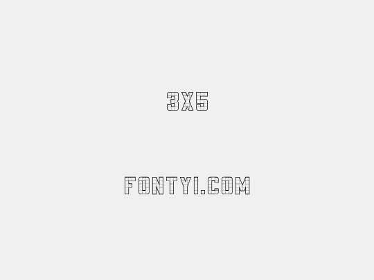 3x5