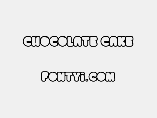 chocolate cake