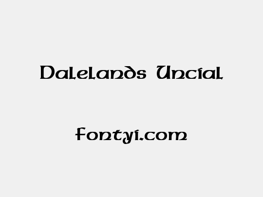 Dalelands Uncial