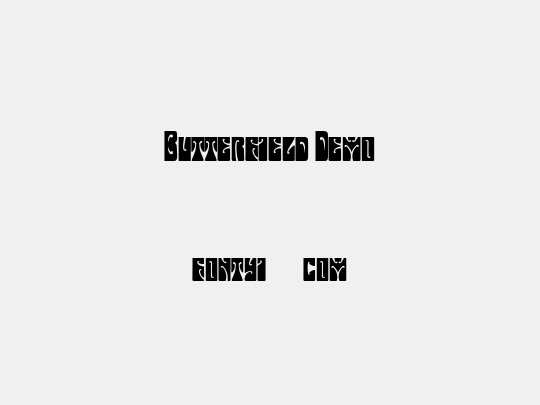 Butterfield Demo