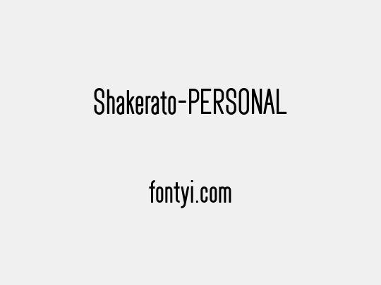 Shakerato-PERSONAL