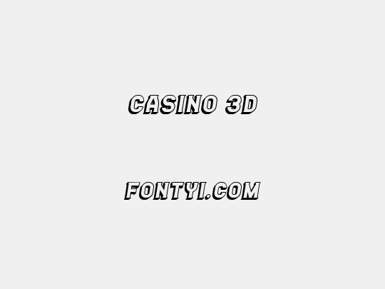 Casino 3D
