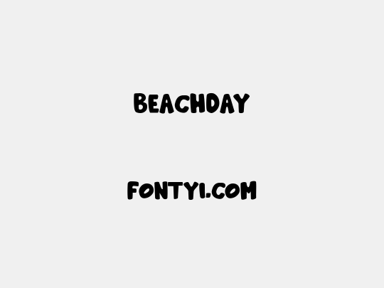 Beachday