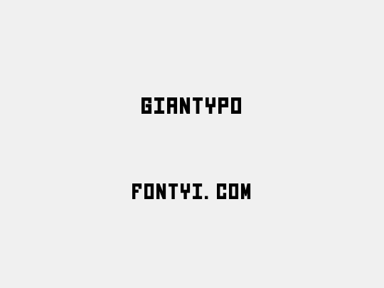 GIANTYPO