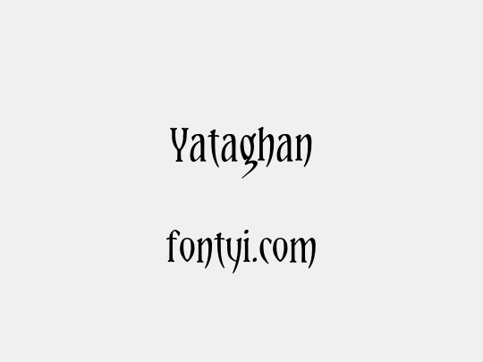 Yataghan
