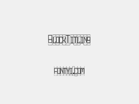 BlockTitling