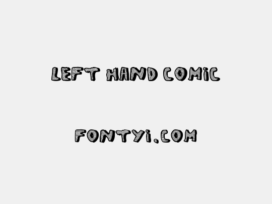 left hand comic