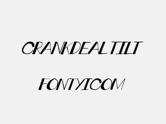 crankdeal tilt