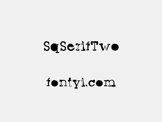 SqSerifTwo
