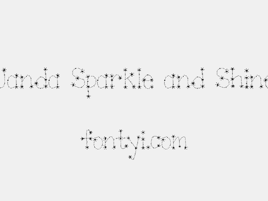 Janda Sparkle and Shine