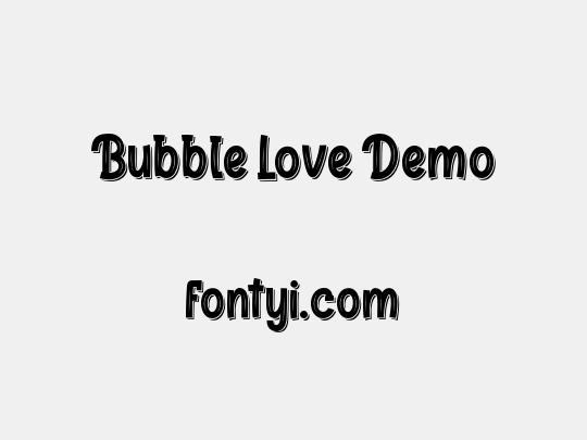 Bubble Love Demo