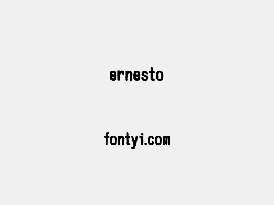 Ernesto