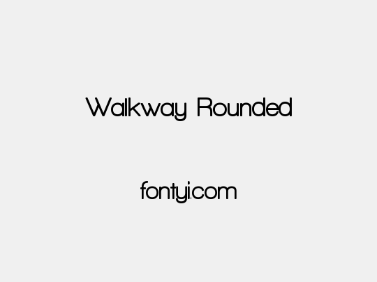 Walkway Rounded