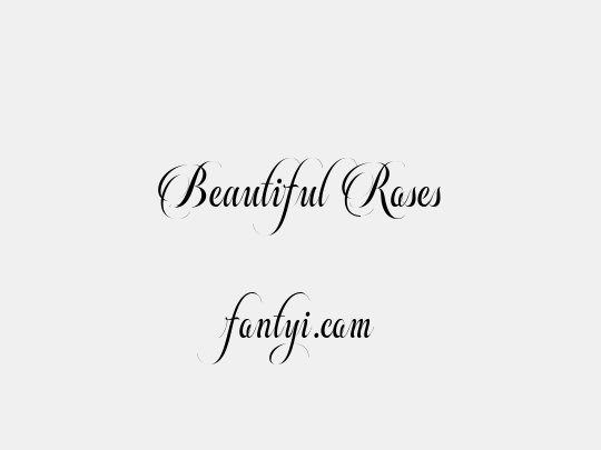 Beautiful Roses