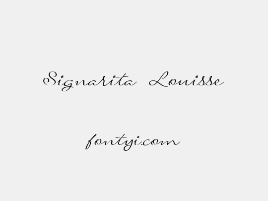 Signarita Louisse