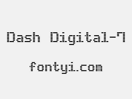 Dash Digital-7