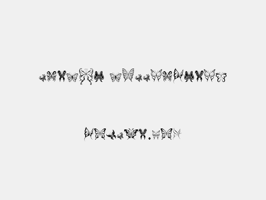 Tribal Butterflies