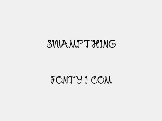 swampthing
