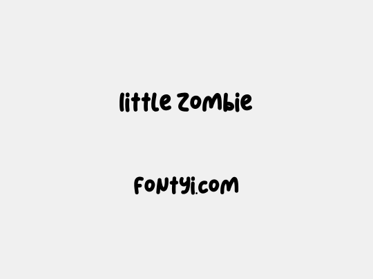 Little Zombie