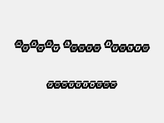 HeXkEy Laser Italic